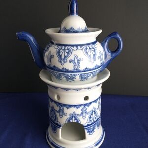 BOMBAY Asian Character Teakettle & Warmer